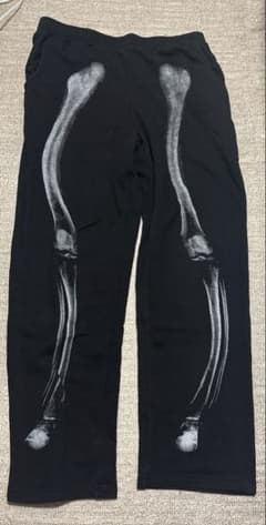 Dime スウェットパンツ スケルトン ブラック Mのサムネイル