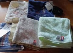 タオルハンカチ 5枚セット まとめ売りのサムネイル