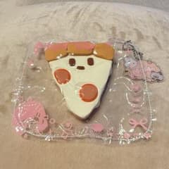 新品未使用♡MOMO♡モモ♡ピザ♡スクイーズ - メルカリ