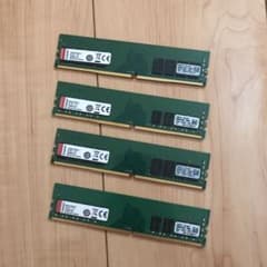 Kingston PC用メモリ DDR4-2400 8GB 2枚セットx2のサムネイル