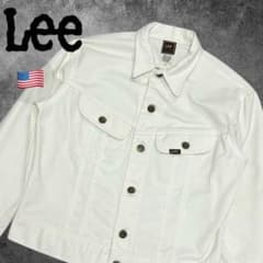 希少✨70s USA製 Lee ヴィンテージ ホワイト デニムジャケット 短丈 希少✨70s USA製 Lee ヴィンテージ ホワイト デニムジャケット 短丈
