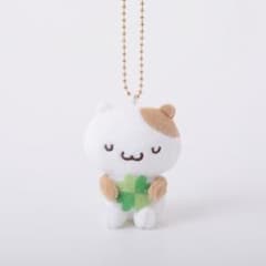 ポムポムプリン マフィン クローバー マスコット キーホルダー もにゅぐるみ