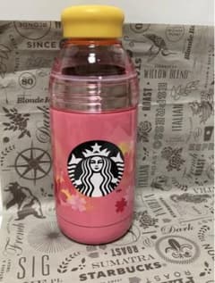 新品未使用　スタバ  さくら ステンレスボトルのサムネイル