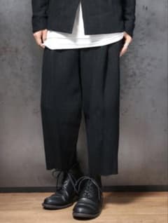 DEVOA Cropped pants Silk Linen Wool - メルカリ