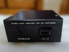 FIDELIX MCヘッドアンプ LN-2 フィデリックス FIDELIX MCヘッドアンプ LN-2 フィデリックス - メルカリ