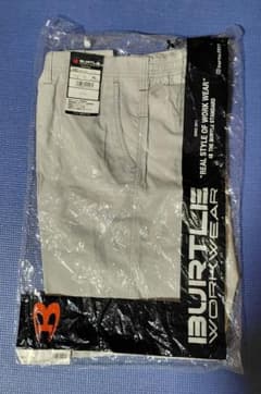 【新品】BURTLE 7097 ユニセックスパンツ シルバー 4Lのサムネイル