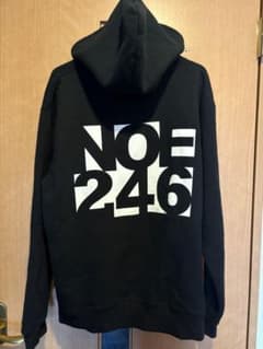 NOE246 ロゴパーカー ブラックのサムネイル