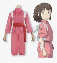 ピンク コスプレ衣装 (赤い帯付き)のサムネイル