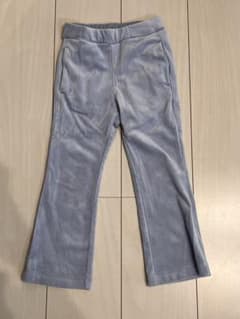 GU コーデュロイパンツ ライトブルー 100cm