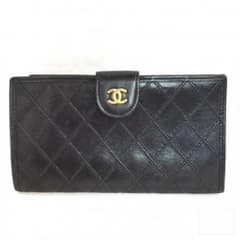 美品 CHANEL シャネル 長財布 ワイルドステッチ ココマークのサムネイル