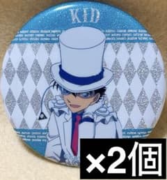 名探偵コナン トレーディングメタリック 缶バッジ J 怪盗キッド 2個