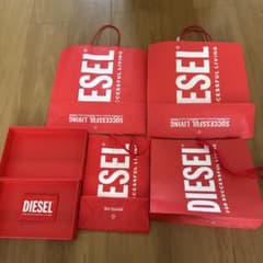 DIESEL ギフト用空箱 ショップ袋 セットのサムネイル