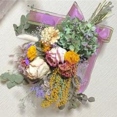 ❤️ドライフラワースワッグ☘️薔薇、シェリー様専用です❣️のサムネイル