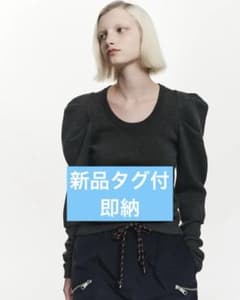 新品タグ付】Bibiy. ビビィ EFFIE PUFF KNIT グレー - メルカリ