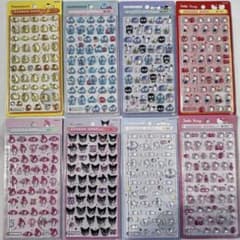 ボンボンドロップシール サンリオmini 8枚セット【国内正規品】