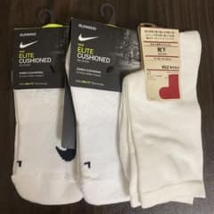 ソックス新品3足セット＊NIKE Elite Cushioned 23-24cmのサムネイル