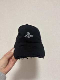 Vivienne Westwood キャップ ブラック - メルカリ