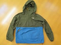 L.L.Bean キッズ アノラックパーカー オリーブ/スカイブルー135のサムネイル