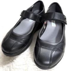 美品】JOYA ジョーヤ メリージェーン コンフォートシューズ 黒 24.5