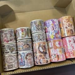 箱詰めセールまとめ売り人気マスキングテープ Meatball海外13個セット 箱詰めセールまとめ売り人気マスキングテープ Meatball海外13個セット
