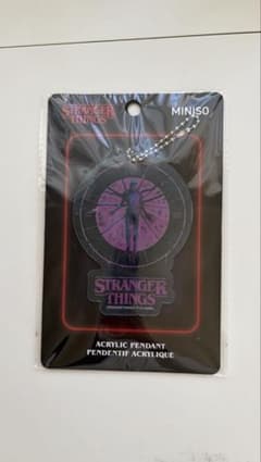 STRANGER THINGS 아크릴 열쇠 고리