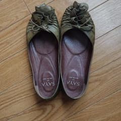 SAYA サヤ パンプス フラットシューズ 23.5cmのサムネイル
