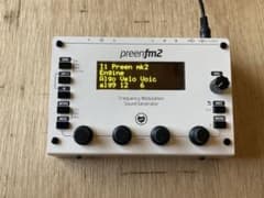 Preen FM2 FMシンセサイザー　完成品　本体 Preen FM2 FMシンセサイザー 完成品 本体 - メルカリ
