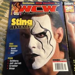 WCW Magazine 2冊セット スティング ビル・ゴールドバーグ　米国雑誌のサムネイル