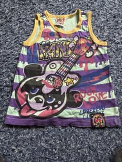 ラブレボカラフルなギター柄ノースリーブタンクトップのサムネイル