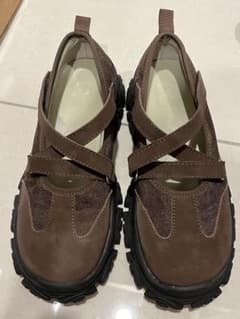 ATT メリージェーンスニーカー 24 brownのサムネイル
