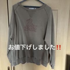 大人気❣️ハグオーワーレミレリーフコラボWOLS ブラウン スウェット 