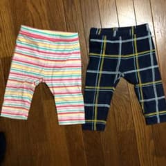 gapレギンス パンツ 80 2枚セットのサムネイル