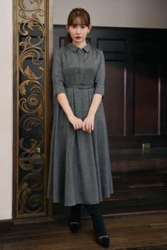 Herlipto Allure Belted Shirt Dressのサムネイル