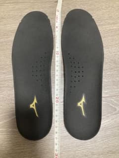 MIZUNO サッカーシューズ用インソール ブラック 26.5cm