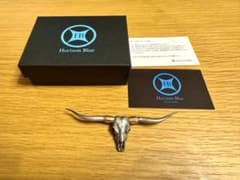 最終値下げ　Horizon Blue バッファロースカル ネックレス トップのサムネイル