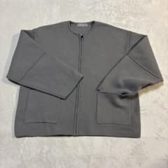 【とら様専用】sakishima tokyo ジップアップニットジャケットのサムネイル