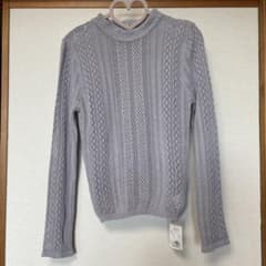 earth music &ecology レーシーニットプルオーバー　長袖のサムネイル