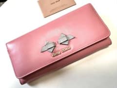 Thumbnail of 極美品*miu miu ピンク リボン 長財布