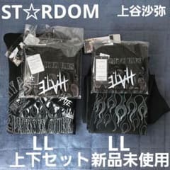 STARDOM 上谷沙弥パーカーLL+パンツLLセット タオル+ステッカー付