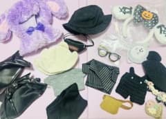 10cm ぬいぐるみ用 着せ替え服・小物 まとめ売りのサムネイル