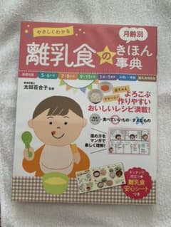 やさしくわかる 月齢別離乳食のきほん事典のサムネイル