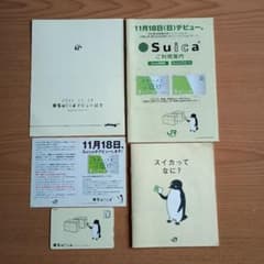 JR東日本 Suica デビュー記念カード 台紙付き 10年経過品【残額なし】のサムネイル