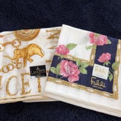 Falchi LANCETTI ハンカチ ミニスカーフ 2枚セットのサムネイル