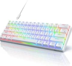 RK Royal Kludge RK61 赤軸 ゲーミングキーボードのサムネイル