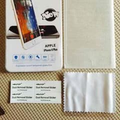 Phone 6 と iPhone 6 プラス用強化グラスフィルム9H❗️のサムネイル