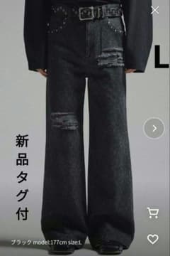 【値下げOK】 GRANCY グランシー レオパード ダメージ フレアパンツ S 新品タグ付 GRANCY レオパードダメージフレアパンツ - メルカリ