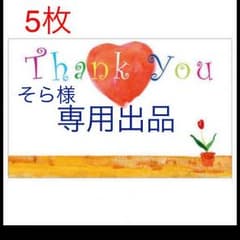 そら様専用出品★5枚セットのサムネイル