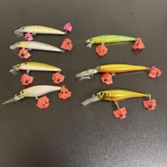 バス釣り引退セット　ドゥルガほか7個セット レベルミノークイックのサムネイル