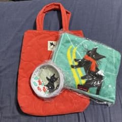 カフェベローチェ　冬の黒ねこ ハッピーバッグ2025　3点