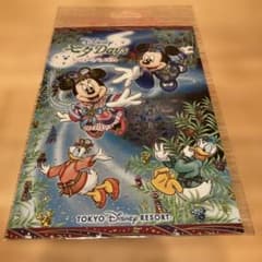 ミッキー＆ミニー＆ドナルド＆デイジー ポストカード ディズニー 七夕
